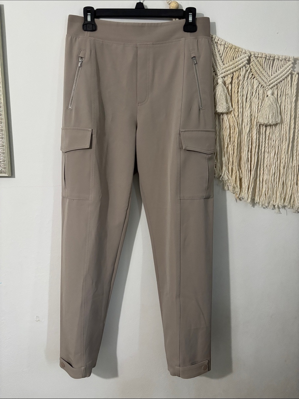 Athleta Taupe Utility Cargo Pants